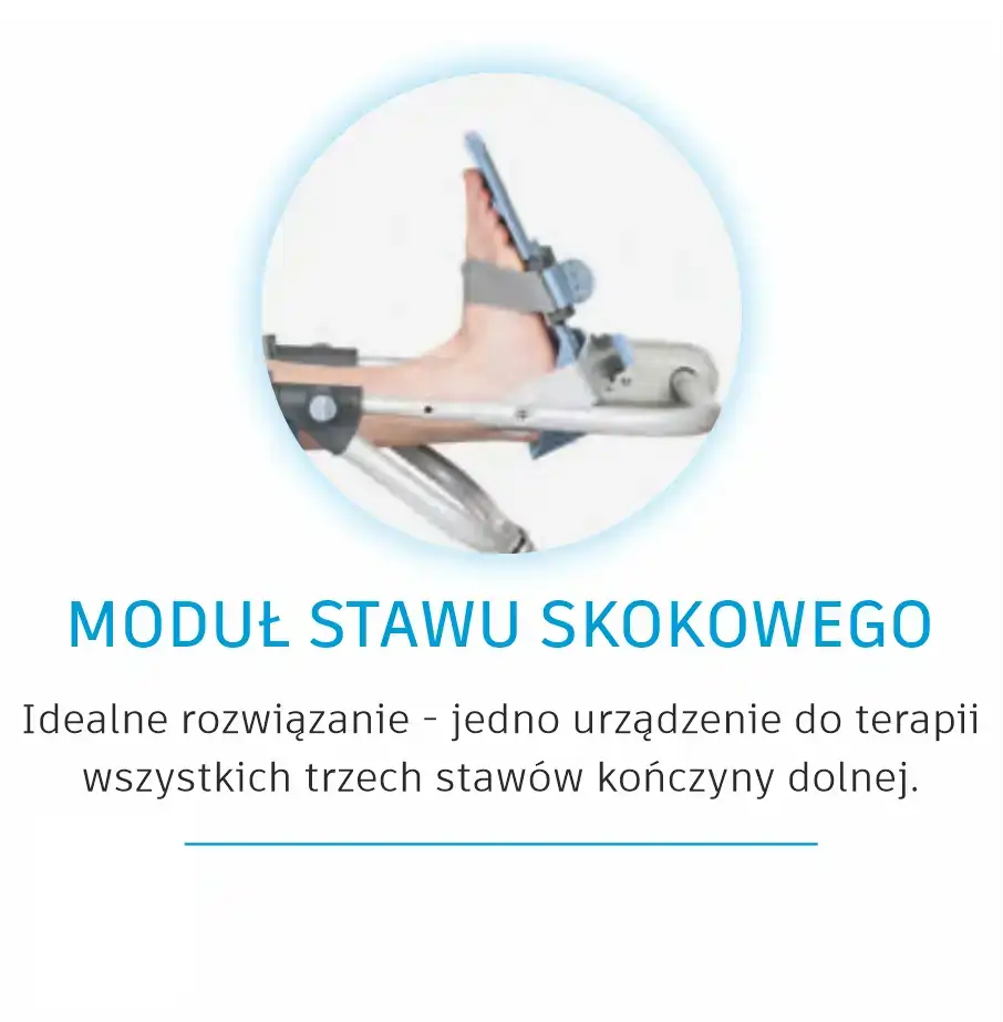 Wynajem szyny CPM Elbląg – moduł stawu skokowego